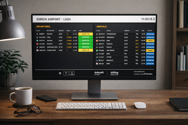 SimFixr Releases Flight Information Display System Powered by VATSIM
